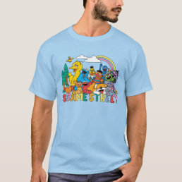 Sesame Street | Rainbow Wave T-Shirt
