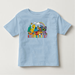 Sesame Street | Rainbow Wave Toddler T-shirt