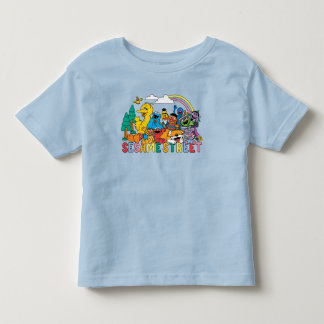 Sesame Street | Rainbow Wave Toddler T-shirt