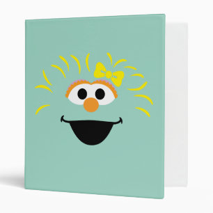 Sesame Street Rosita Face Art 3 Ring Binder