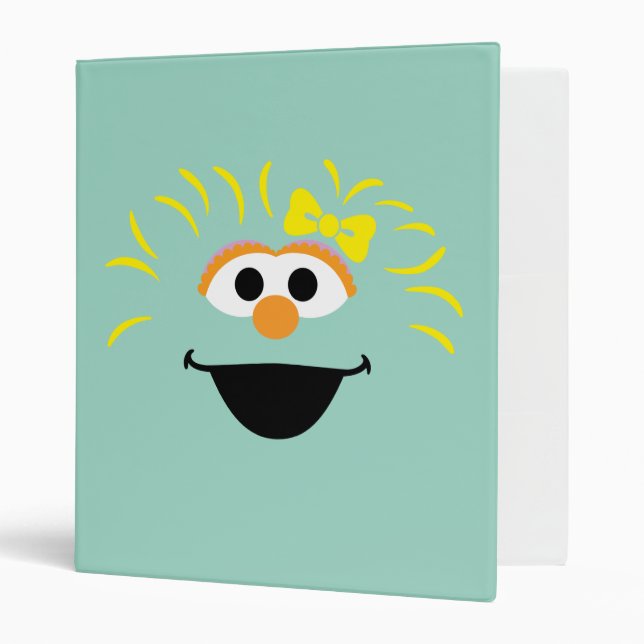 Sesame Street | Rosita Face Art 3 Ring Binder (Front/Inside)