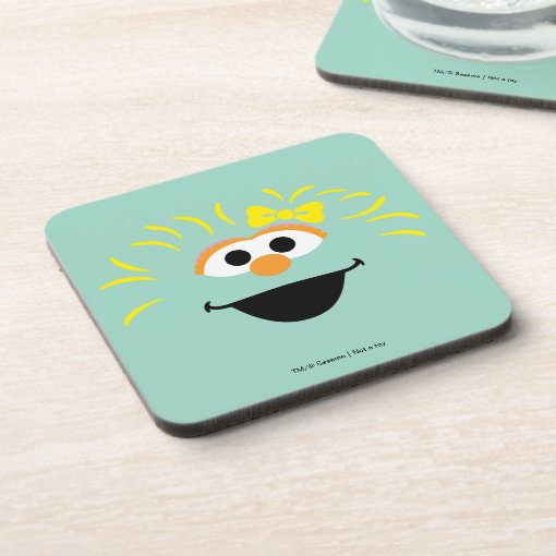 Sesame Street Rosita Face Art Beverage Coaster Zazzle 