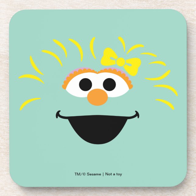 Sesame Street | Rosita Face Art Beverage Coaster (Front)