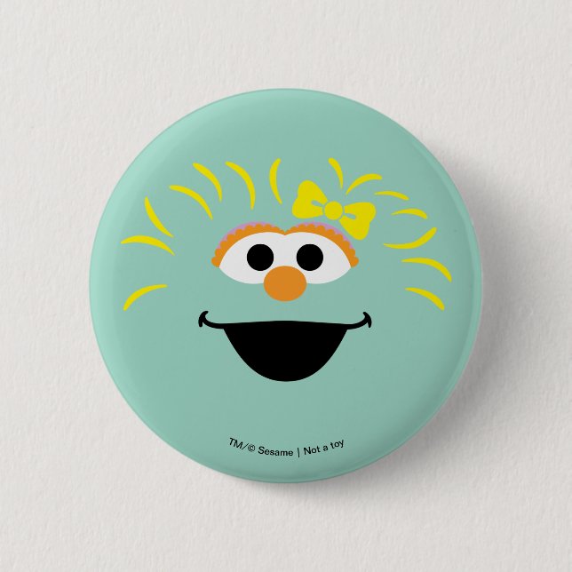Sesame Street | Rosita Face Art Button (Front)