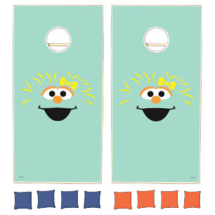 Sesame Street Rosita Face Art Cornhole Set