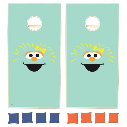 Sesame Street  Rosita Face Art Cornhole Set