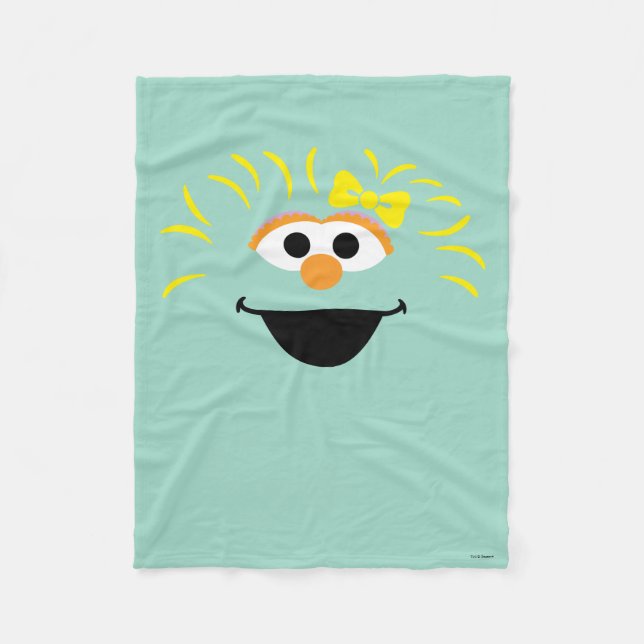 Sesame Street | Rosita Face Art Fleece Blanket (Front)