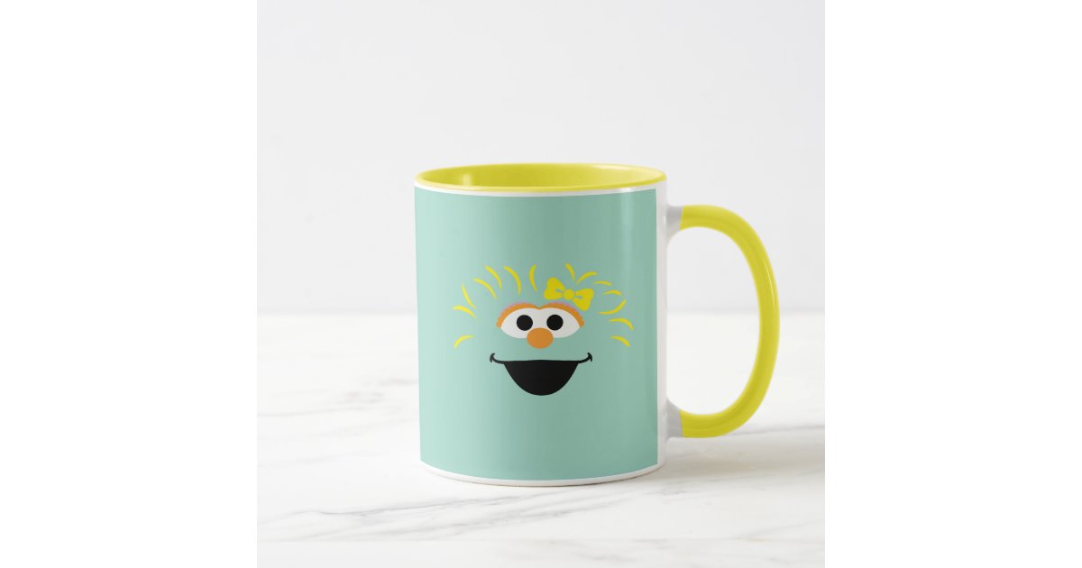 Sesame Street Rosita Face Art Mug Zazzle 