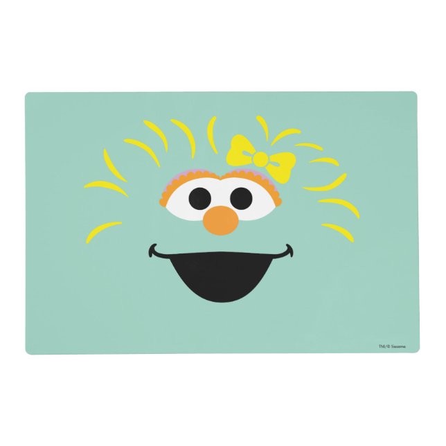 Sesame Street | Rosita Face Art Placemat (Front)