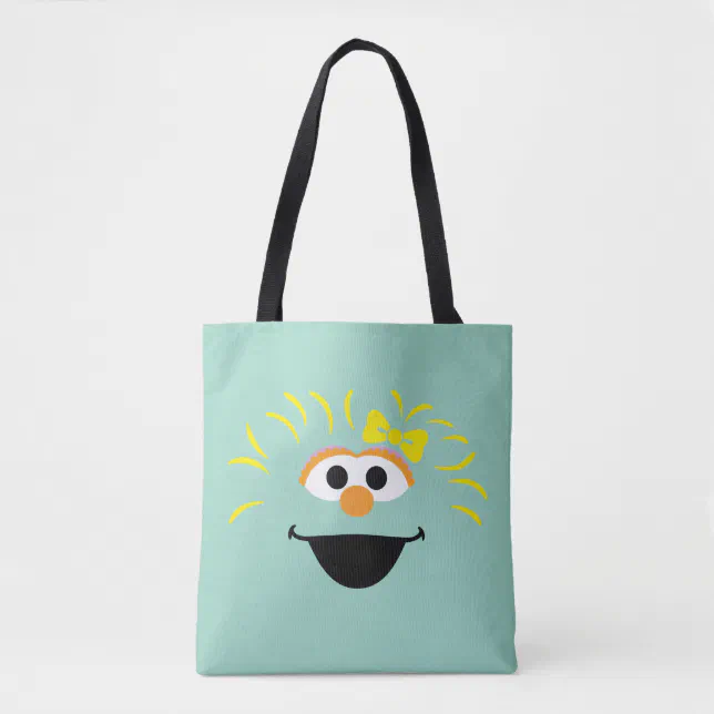 Sesame Street Rosita Face Art Tote Bag Zazzle 
