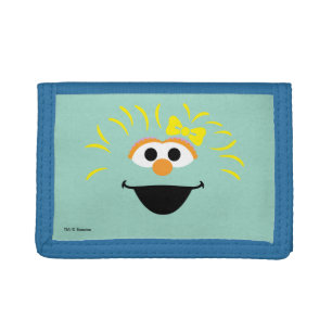 Sesame Street Rosita Face Art Trifold Wallet