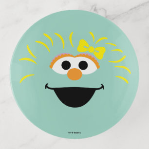 Sesame Street Rosita Face Art Trinket Tray