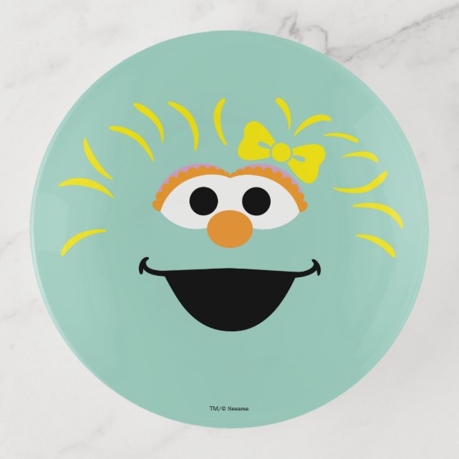 Sesame Street | Rosita Face Art Trinket Tray (Front)