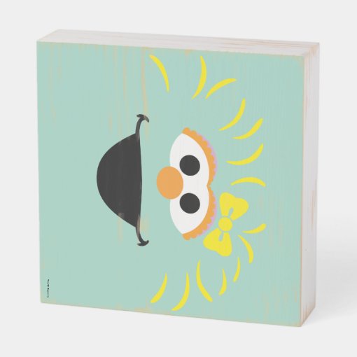 Sesame Street Rosita Face Art Wooden Box Sign Zazzle 