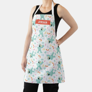 Sesame Street Rosita Music Scribble Pattern Apron