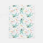 Sesame Street | Rosita Music Scribble Pattern Fleece Blanket