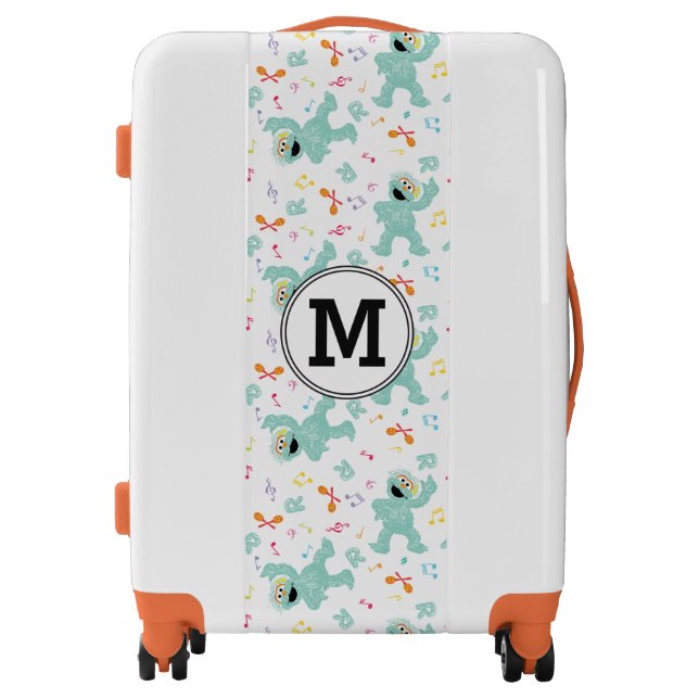 Sesame Street | Rosita Music Scribble Pattern Luggage (Front)