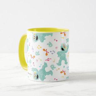 Sesame Street Rosita Music Scribble Pattern Mug