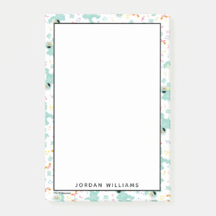 Sesame Street Rosita Music Scribble Pattern Post-it Notes