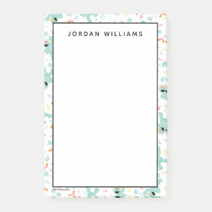 Sesame Street Rosita Music Scribble Pattern Post-it Notes