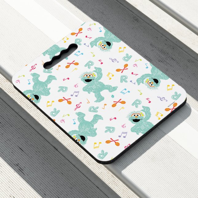 Sesame Street | Rosita Music Scribble Pattern Seat Cushion (In Situ)