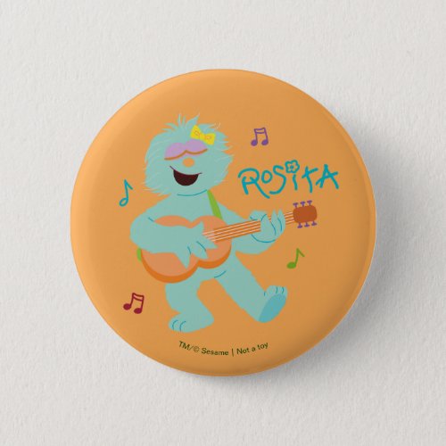Sesame Street  Rosita Playing Guitar Button