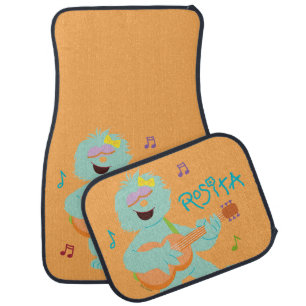 Sesame Street Rosita Playing Guitar Car Floor Mat