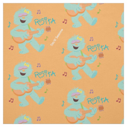 Sesame Street | Rosita Playing Guitar Fabric
