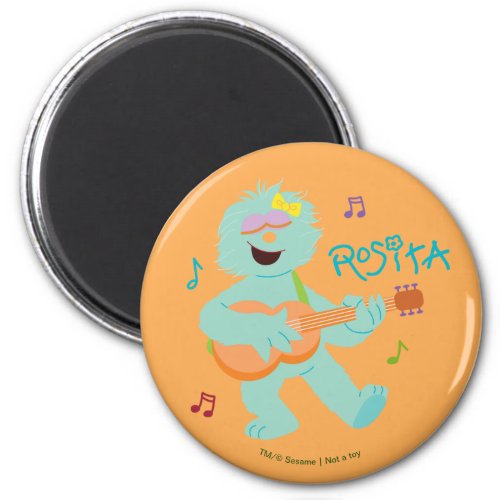 Sesame Street  Rosita Playing Guitar Magnet