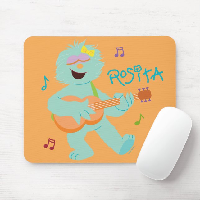 Sesame Street | Rosita Playing Guitar Mouse Pad (With Mouse)