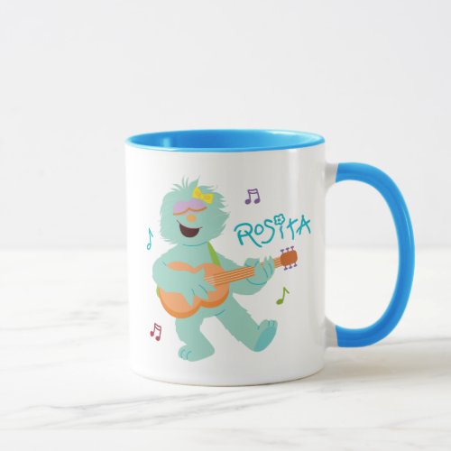 Sesame Street  Rosita Playing Guitar Mug