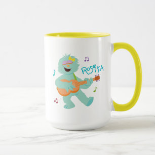 Sesame Street Rosita Playing Guitar Mug