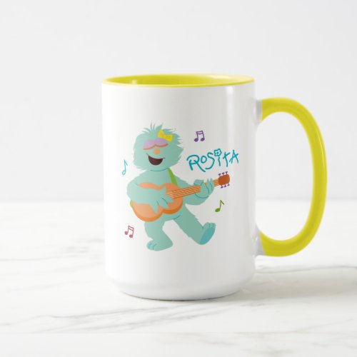 Sesame Street  Rosita Playing Guitar Mug