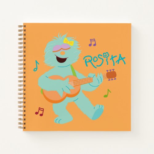 Sesame Street  Rosita Playing Guitar Notebook