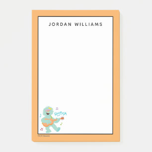 Sesame Street Rosita Playing Guitar Post-it Notes