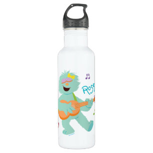 Sesame Street Rosita Playing Guitar Stainless Steel Water Bottle