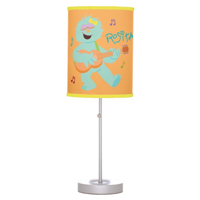 Sesame Street | Rosita Playing Guitar Table Lamp (Front)