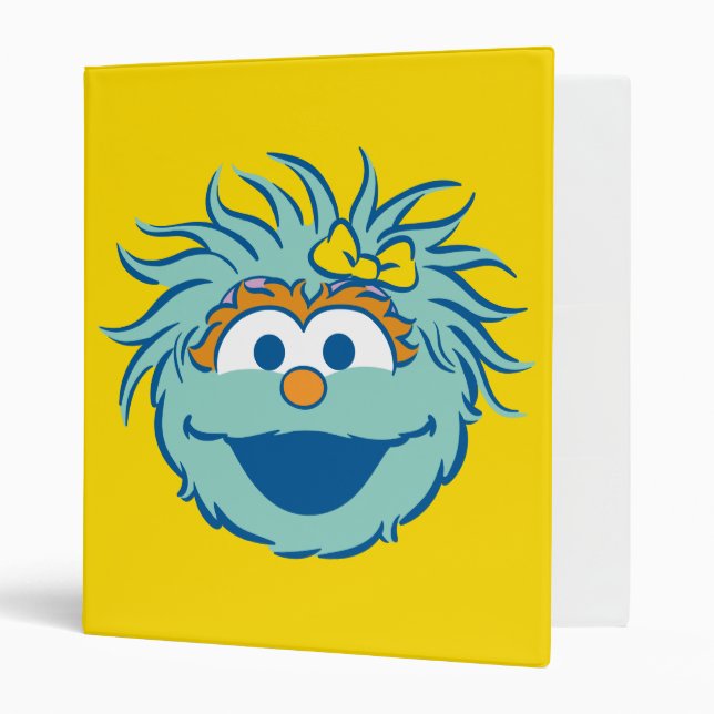 Sesame Street | Rosita Smile 3 Ring Binder (Front/Inside)