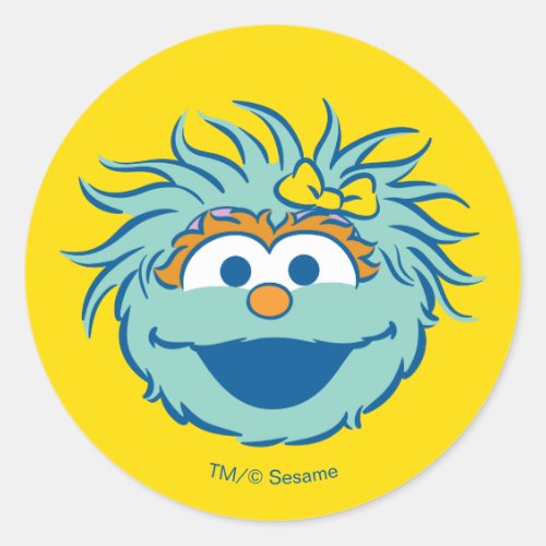 Sesame Street  Rosita Smile Classic Round Sticker