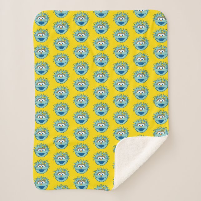 Sesame Street | Rosita Smile Sherpa Blanket (Front)