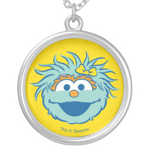 Sesame Street Rosita Smile Silver Plated Necklace