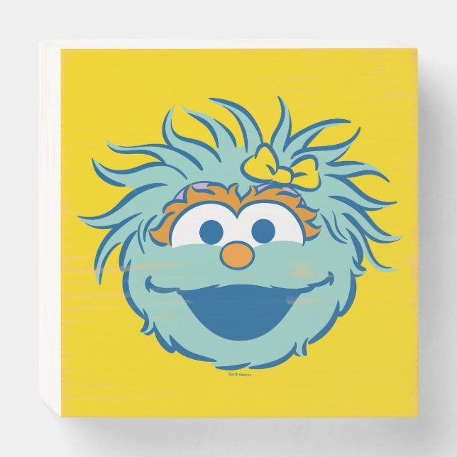 Sesame Street | Rosita Smile Wooden Box Sign (Front Horizontal)