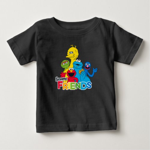Sesame Street  Sesame Friends Baby T_Shirt