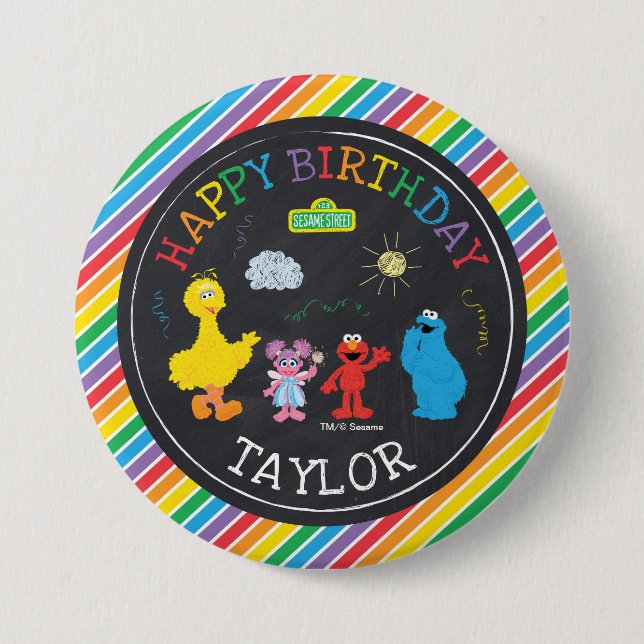 Sesame Street | Sesame Friends Button (Front)