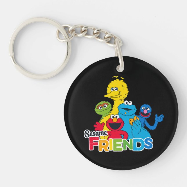 Sesame Street | Sesame Friends Keychain (Front)
