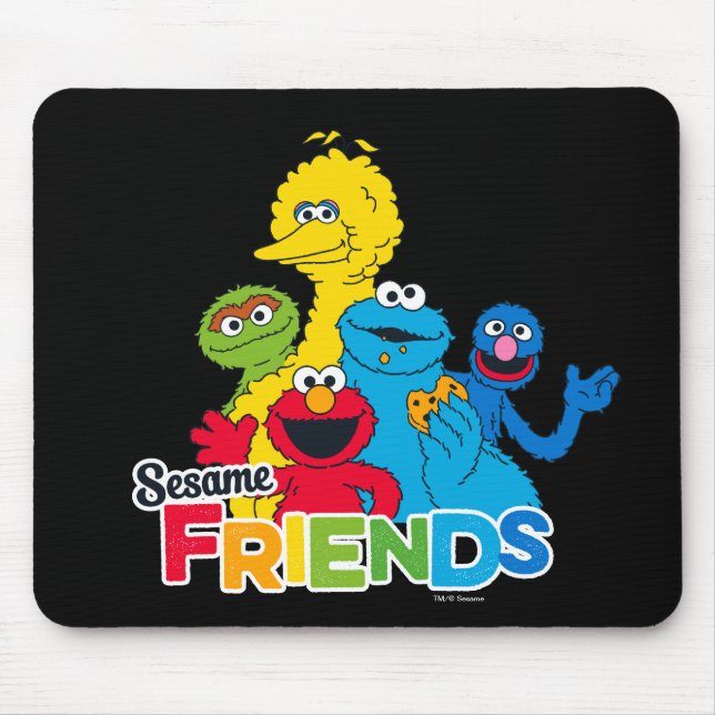 Sesame Street | Sesame Friends Mouse Pad (Front)