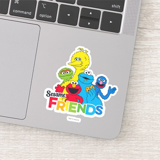 Sesame Street | Sesame Friends Sticker (Detail)