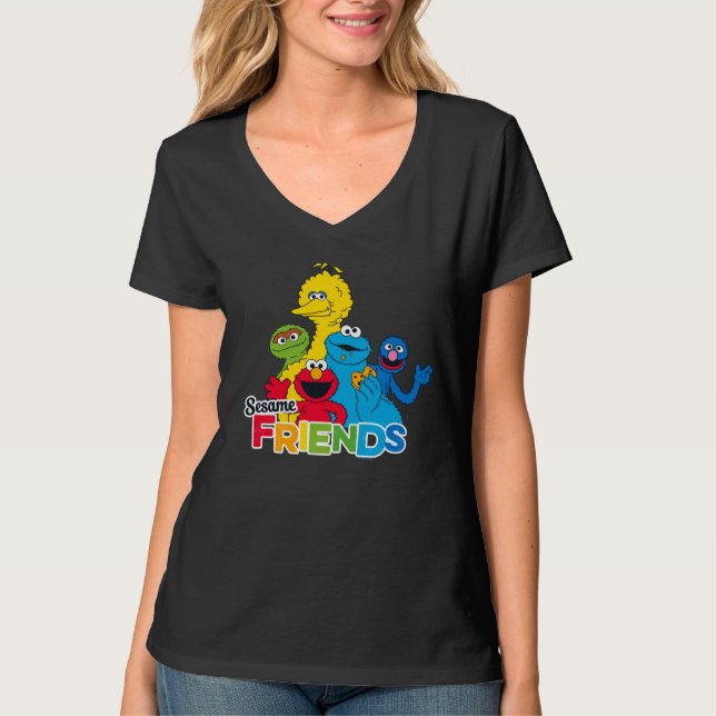 Sesame Street | Sesame Friends T-Shirt (Front)