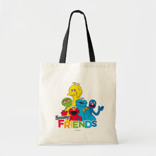 Sesame Street Sesame Friends Tote Bag