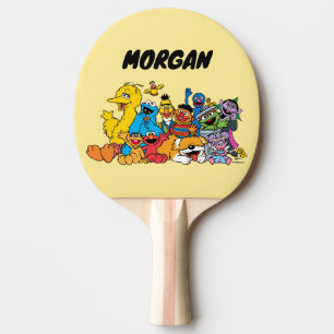 Sesame Street Sesame Pals Add Name Ping Pong Paddle